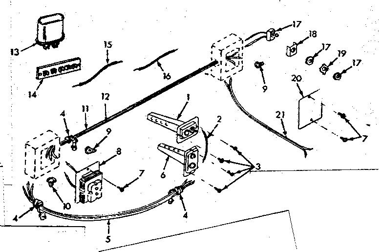 Kenmore 8676607 control box diagram