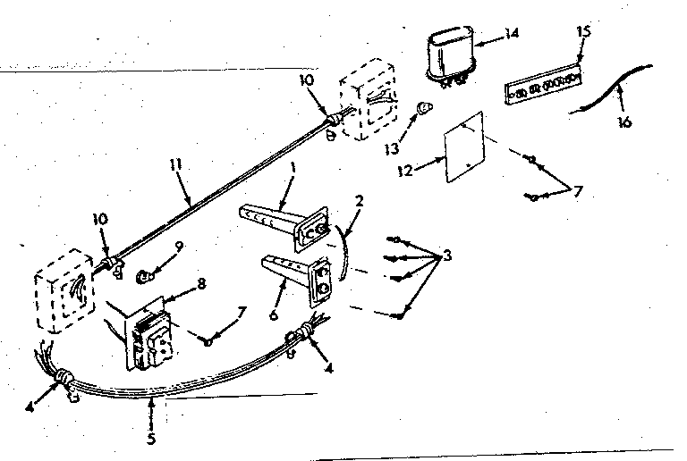 Kenmore 8676622 control system diagram