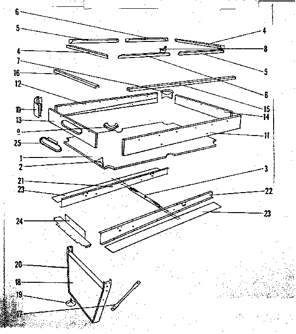 Sears 85425237 unit parts diagram