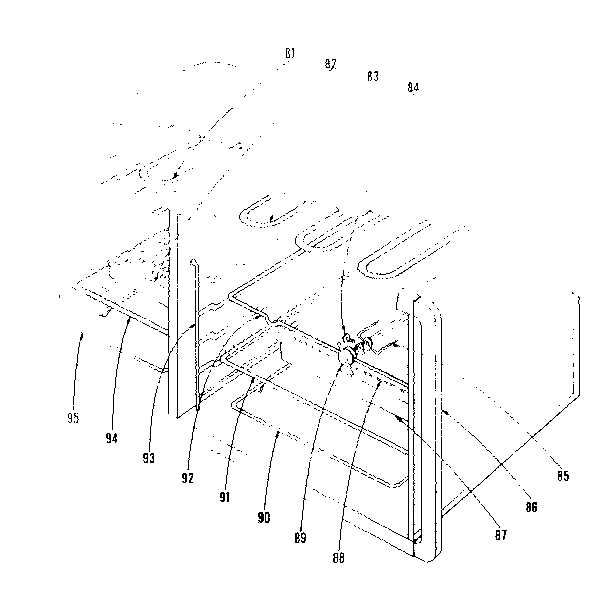 Kenmore 101916631 oven assembly diagram