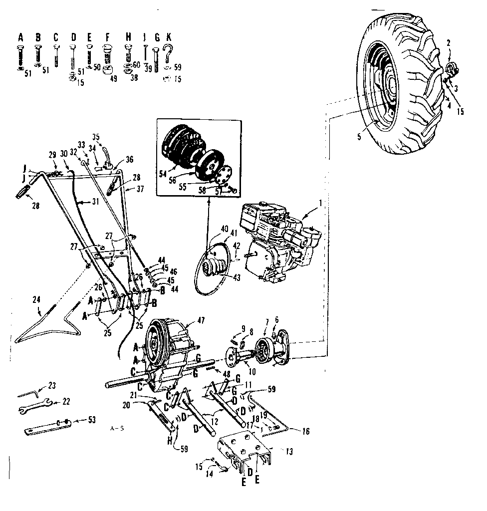 Craftsman 917575143 main frame diagram
