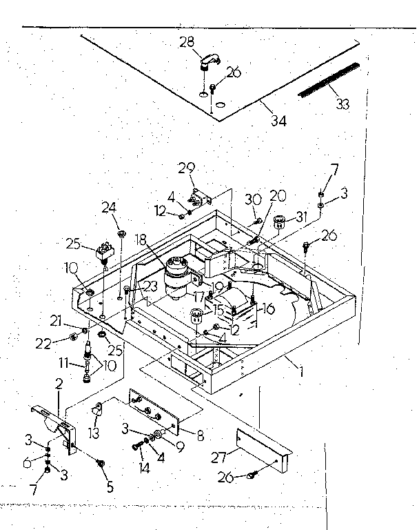 Generac 6208-2 blower shroud diagram