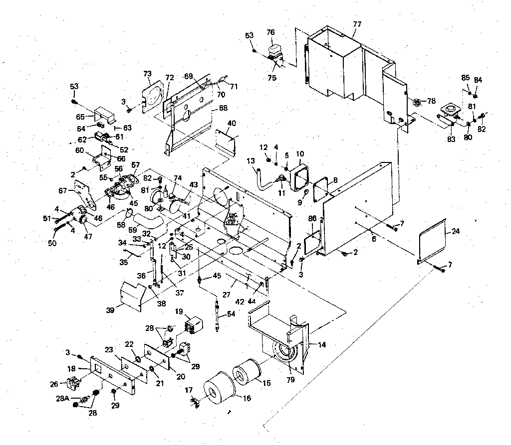 Generac 6208-2 engine shrouding diagram