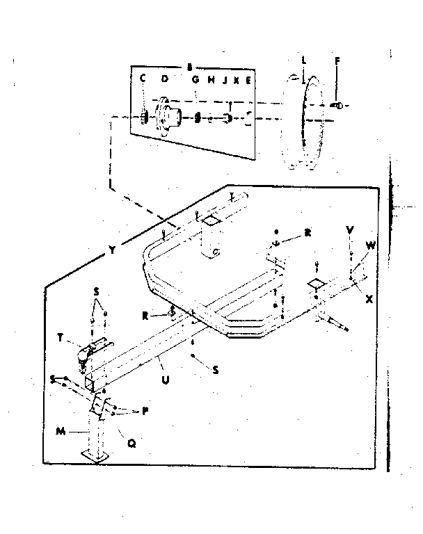 Craftsman 98545008 trailer assembly for 110 gallon model diagram