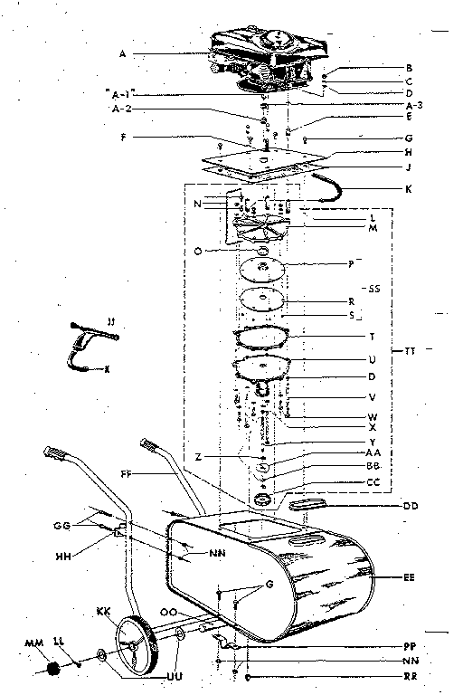 Craftsman 98564851 replacement parts diagram