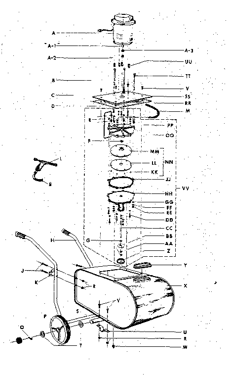 Craftsman 98564861 replacement parts diagram
