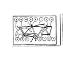 Sears 50247920 frame assembly diagram