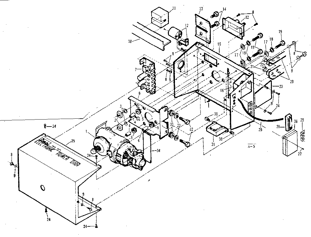 Craftsman 139650101 chassis assembly diagram