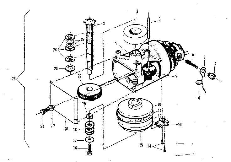 Craftsman 139651220 motor assembly diagram