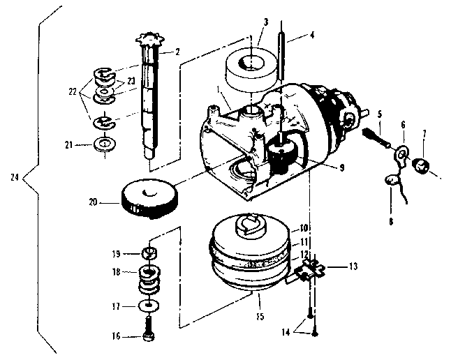 Craftsman 139652301 motor assembly diagram
