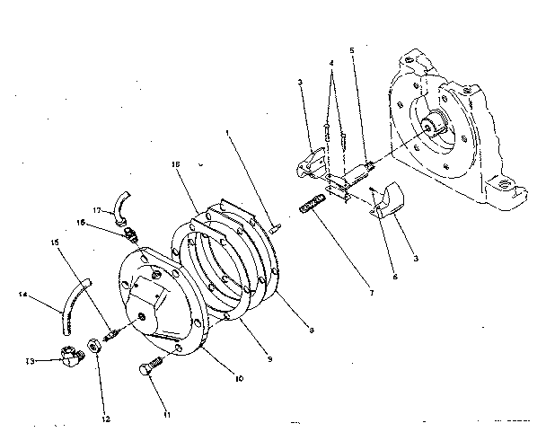 Craftsman 10217315 centrifugal unloader assembly detail diagram