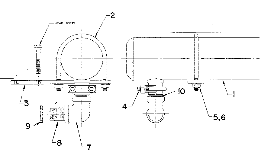 Craftsman 58056030 muffler assembly diagram