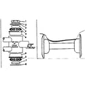Sears 502472710 hanger fittings diagram