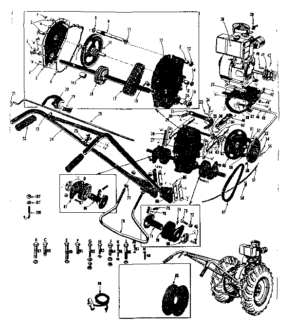 Craftsman 917575100 replacement parts diagram