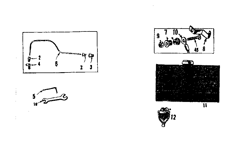 Craftsman 917575131 shorting switch, fuel tank and line diagram