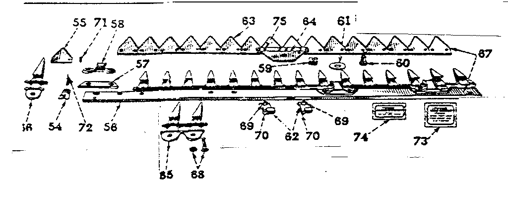 Craftsman 9175753 cutting parts diagram