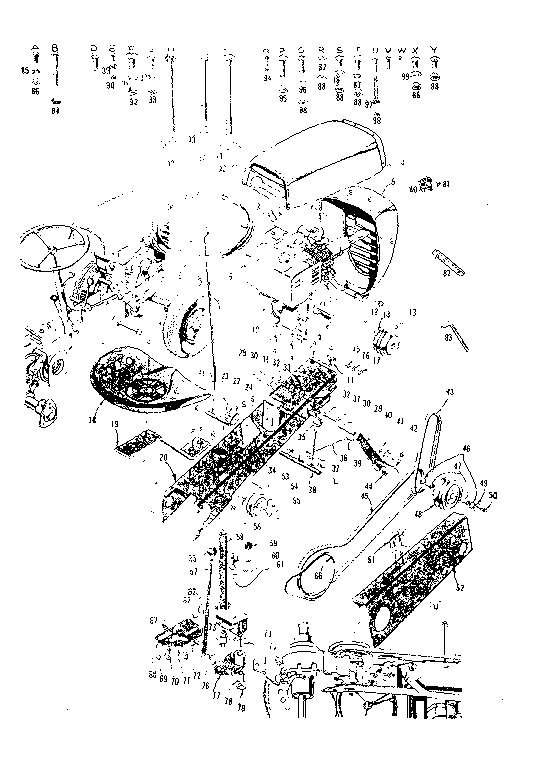 Craftsman 91760618 main frame diagram