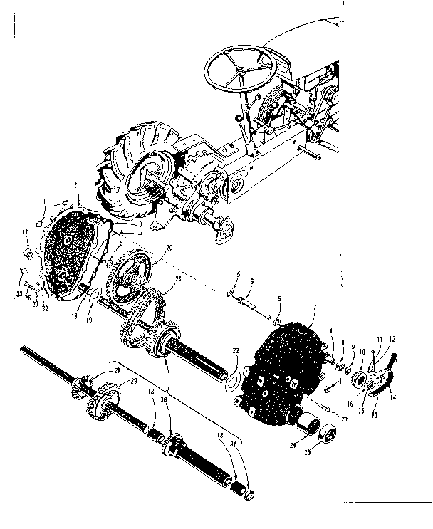 Craftsman 91760618 axle diagram