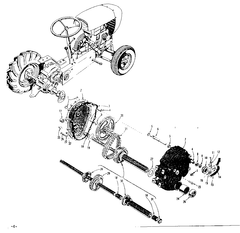 Craftsman 91760622 axle diagram
