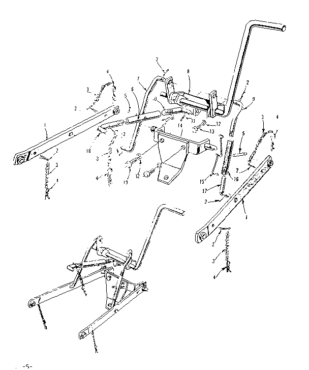 Craftsman 91760622 lift assembly diagram