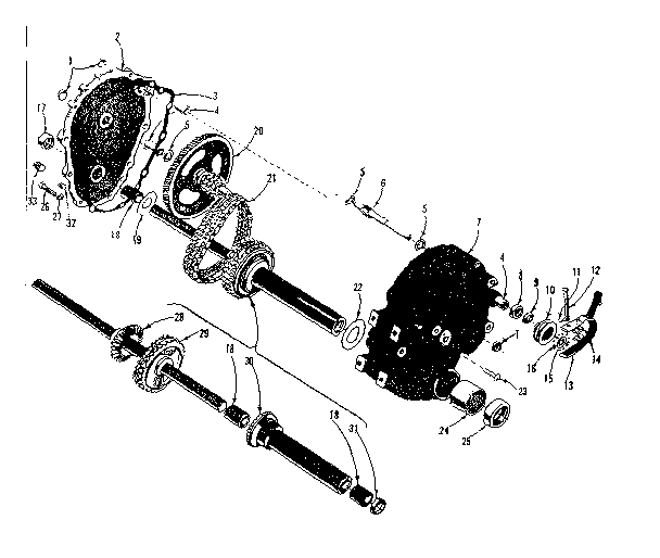 Craftsman 91760617 axle diagram