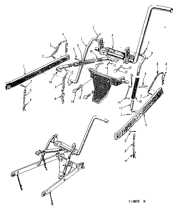 Craftsman 91760617 lift assembly diagram