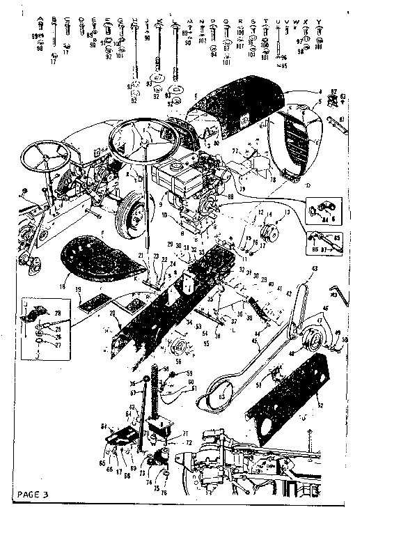Craftsman 91760619 main frame diagram