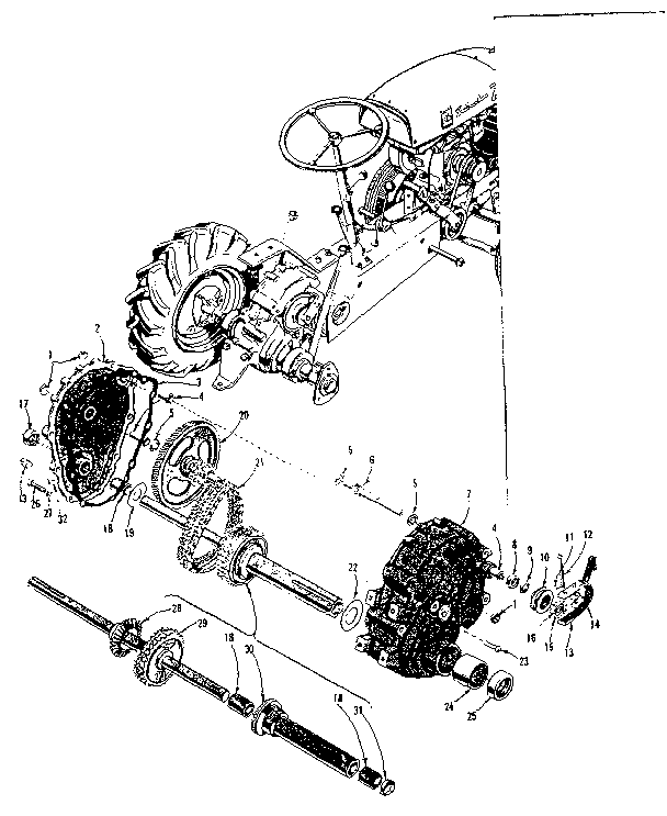 Craftsman 91760619 axle diagram