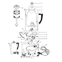 Kenmore 31167250 replacement parts diagram