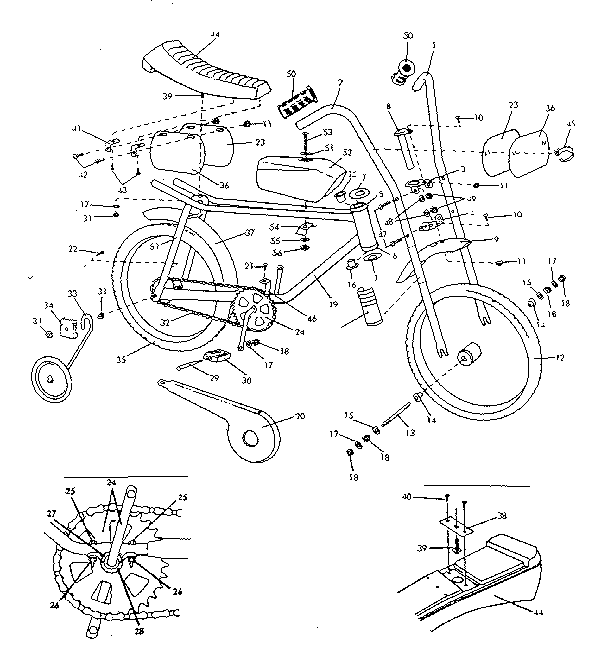 Sears 512478221 unit parts diagram