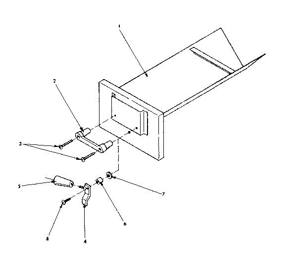Kenmore 610742060 ash pan weldment diagram