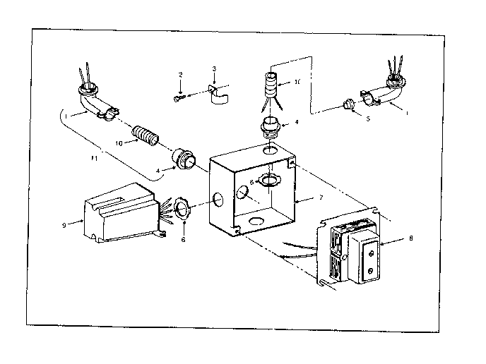 Kenmore 610742060 wiring harness assembly diagram
