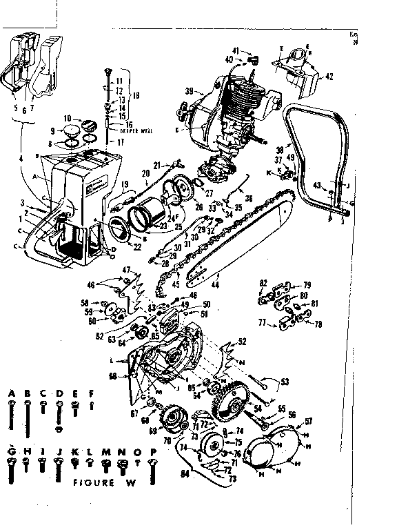 Craftsman 91760020 main frame diagram