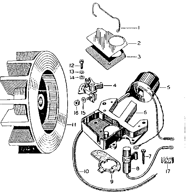 Craftsman 91760020 magneto diagram