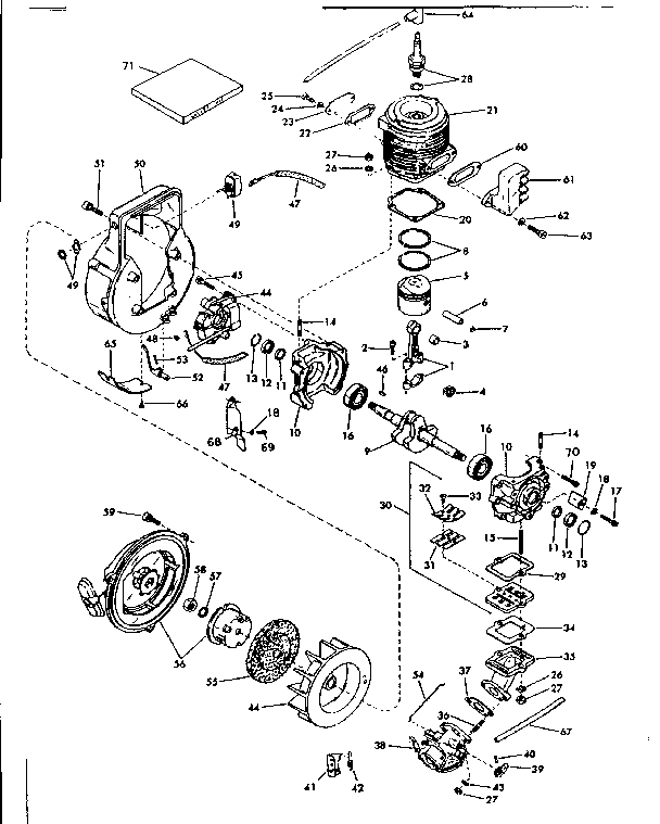 Craftsman 91760020 engine diagram