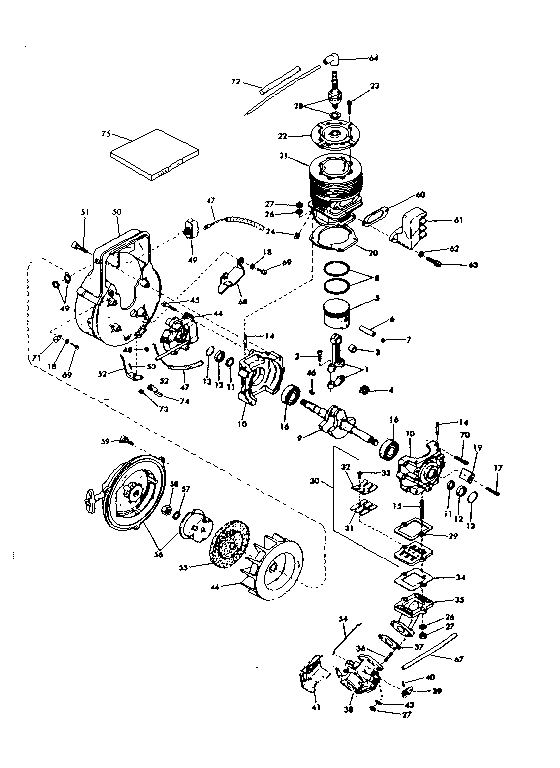 Craftsman 91760033 engine type diagram