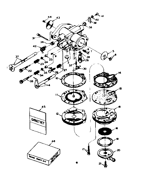 Craftsman 91760033 carburetor diagram