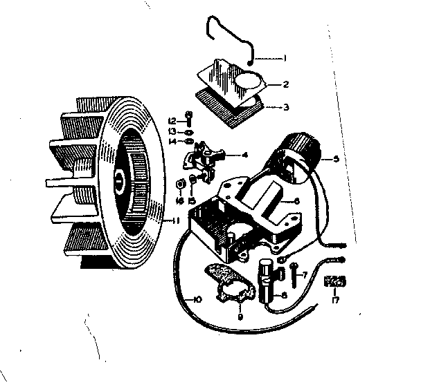 Craftsman 91760033 magneto diagram