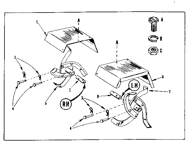 Craftsman 91762403 tine assembly diagram
