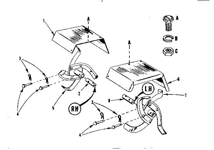 Craftsman 91762406 tine assembly diagram