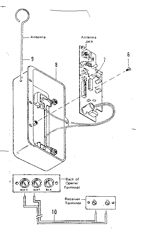 Craftsman 139663853 receiver diagram