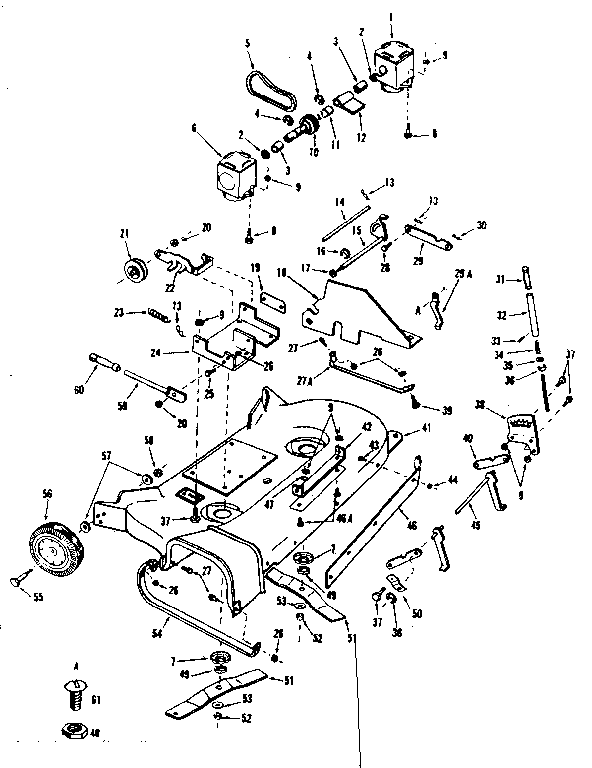 Craftsman 917250121 replacement parts diagram