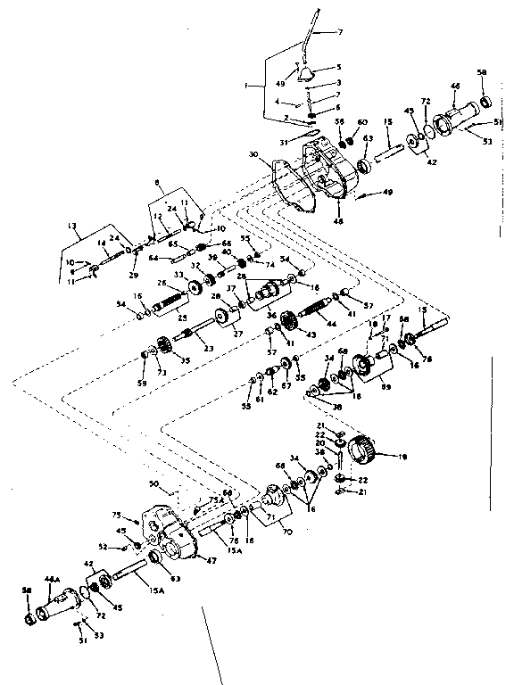 Craftsman 91725220 transaxle diagram