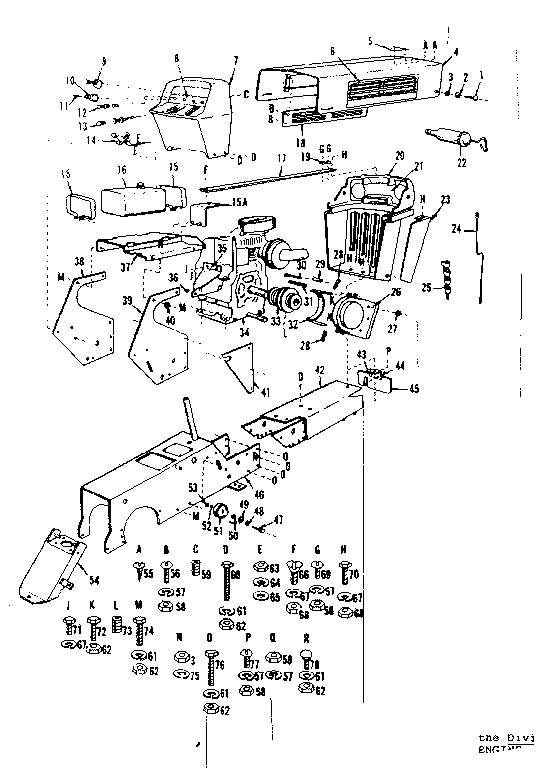 Craftsman 91725300 top half diagram