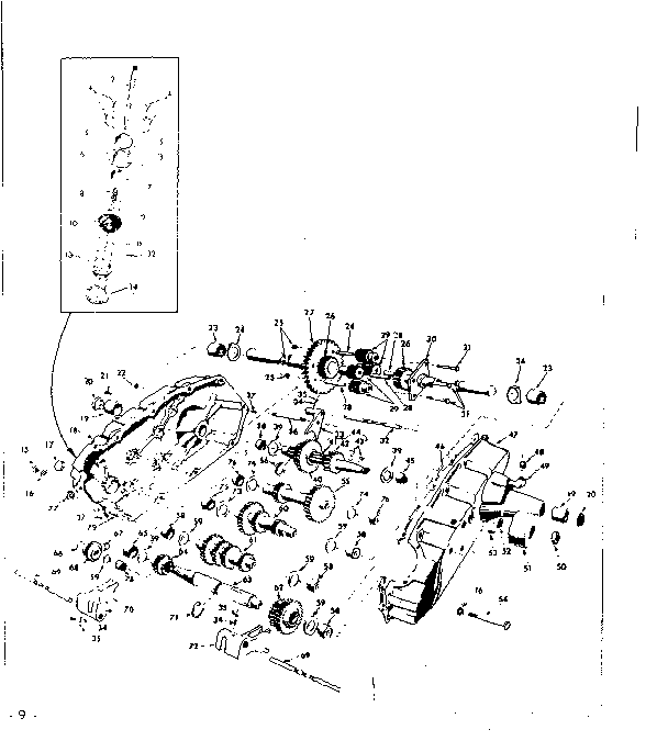 Craftsman 917253502 transaxle diagram