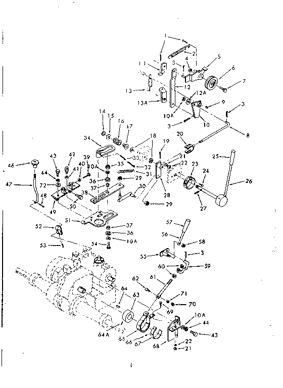 Craftsman 91725501 lift assembly diagram