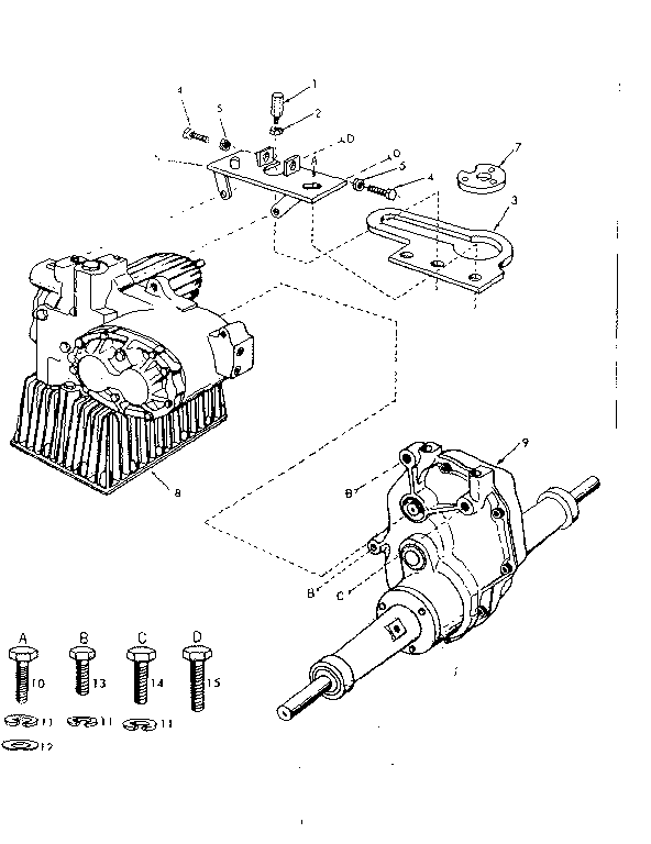 Craftsman 91725501 hydro gear assembly diagram