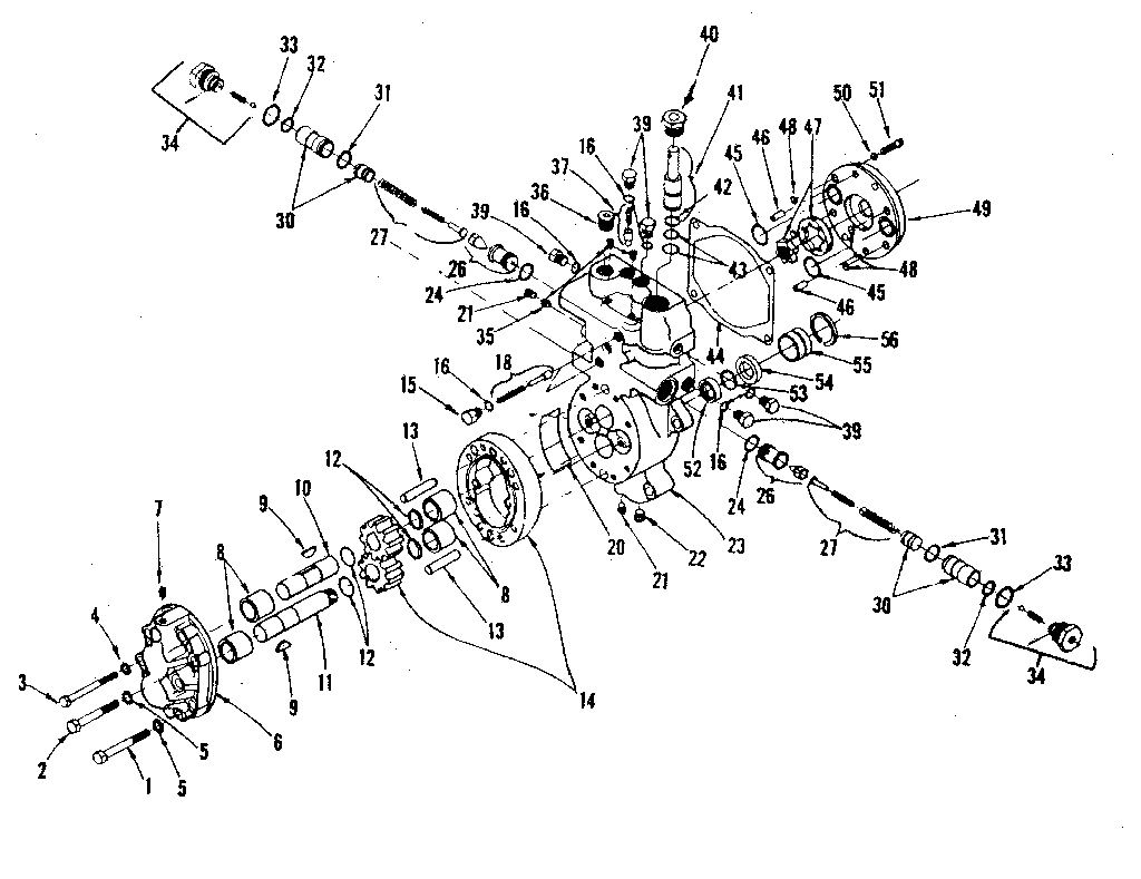 Craftsman 91725501 gear assembly diagram