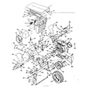 Craftsman 91725590 front section diagram