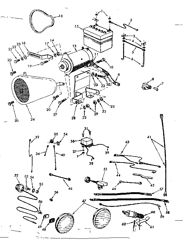 Craftsman 91725620 electrical diagram